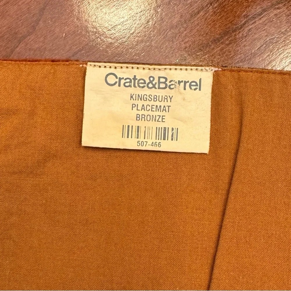Crate & Barrel placemats set of 8